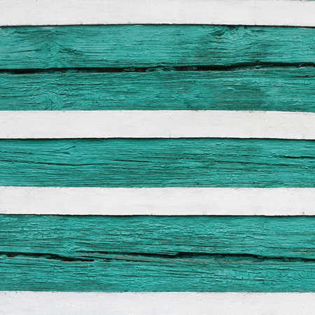 Green and white wooden wall texture backgroundの写真素材
