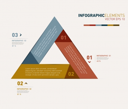 Modern Business step options.のイラスト素材