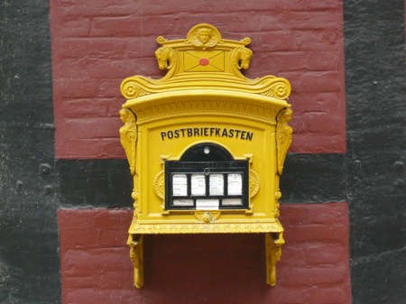Historic letterboxの写真素材