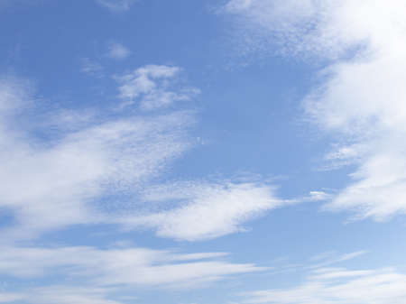Texture from a photo of the sky with clouds.の写真素材