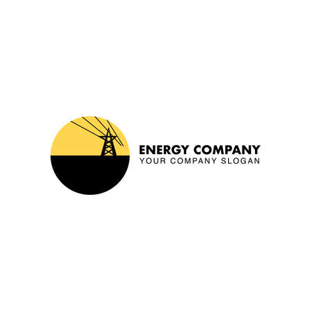 Energy company logo.のイラスト素材