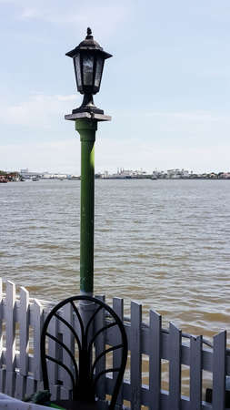 lamp postの写真素材