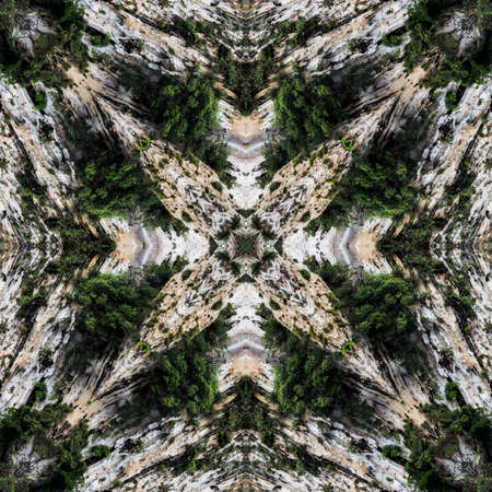 Abstract background pattern made from rock