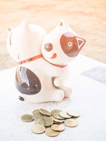 Saving money for future, trip, Travel for experienceの写真素材