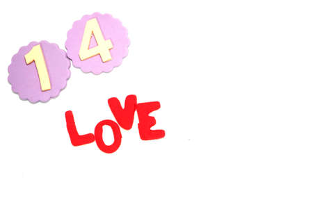 14 February valentine day , love concept