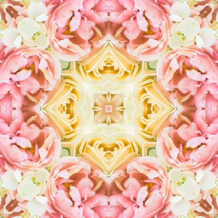 mandala, kaleidoscope , seamless pattern for create beautiful backgroundの写真素材