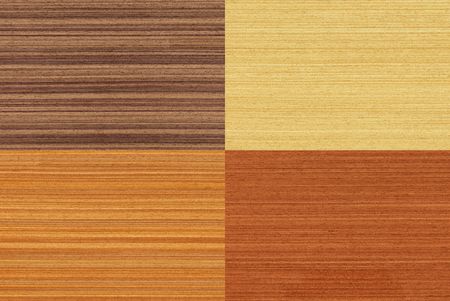 Collage of wood textures with straight sawingの写真素材