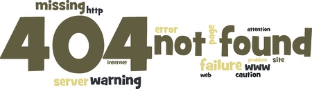 Site not found (error 404) - background
