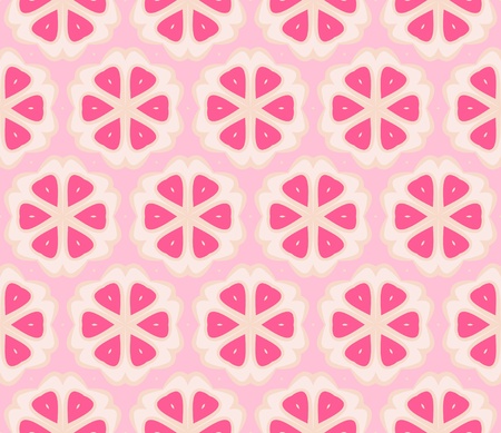 Seamless delicate pink vector background. Collection of different backgrounds.のイラスト素材