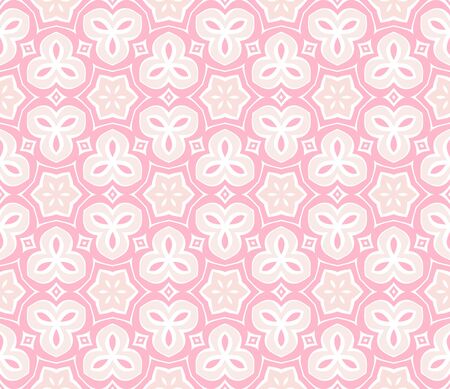 Seamless delicate pink vector background. Collection of different backgrounds.のイラスト素材