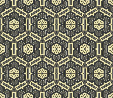 Techno flowers. Seamless vector background. Collection of different backgrounds.のイラスト素材