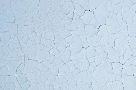 Cracks on the wall in old houseの写真素材