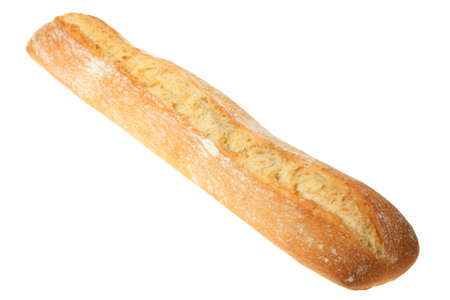 fresh French baguette isolated on a white background
の写真素材