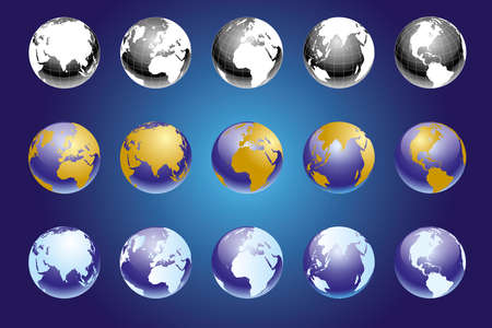 world globeのイラスト素材
