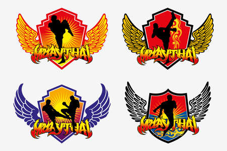 thai boxingのイラスト素材