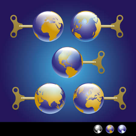 Globeのイラスト素材