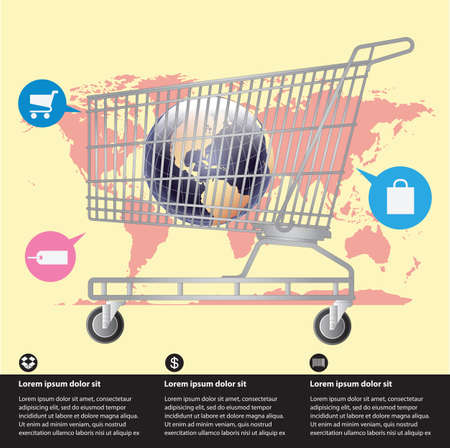 e-commerceのイラスト素材