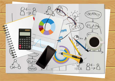 Workplace conceptのイラスト素材