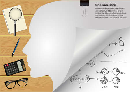 Workplace conceptのイラスト素材