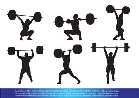 Weight-liftingのイラスト素材