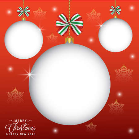 Christmas and New Years backgroundのイラスト素材