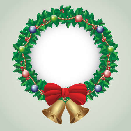 Christmas and New Years backgroundのイラスト素材