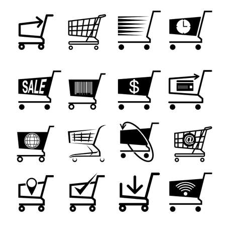 Shopping Cart Iconのイラスト素材