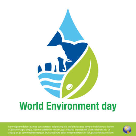 World Environment Day.のイラスト素材
