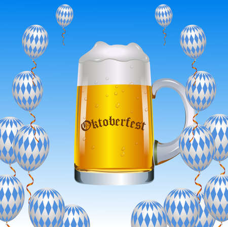 Oktoberfest celebration designのイラスト素材
