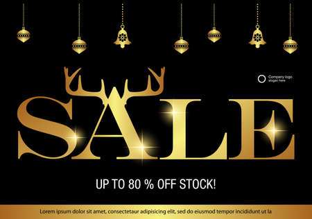 Black Friday Sale background. Black friday sale banner design. vector illustrationのイラスト素材