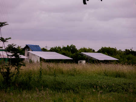 Solar Cell energy for the futureの写真素材