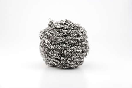 The stainless fringe dishwashing tool for kitchenwareの写真素材