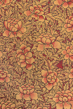 Floral motifの写真素材