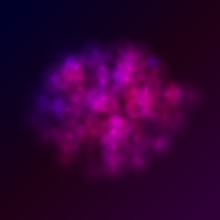 Vector Colorful Smoke, Shining Background. Vape Concept.のイラスト素材