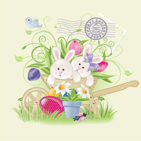 cute bunniesの写真素材