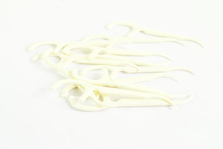 Floss toothpickの写真素材