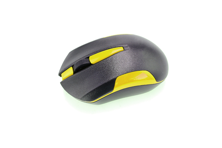 Computer mouse isolated on white backgroundの写真素材