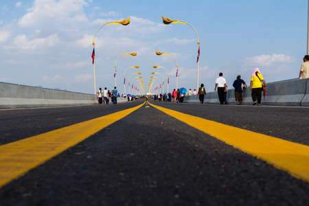 Thai-Lao Friendship Bridgeのeditorial素材