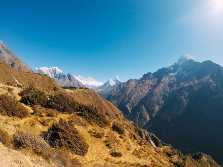 The best view of the Himalayasの写真素材