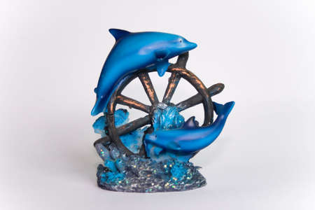 Ceramic decoration, marine reminder の写真素材