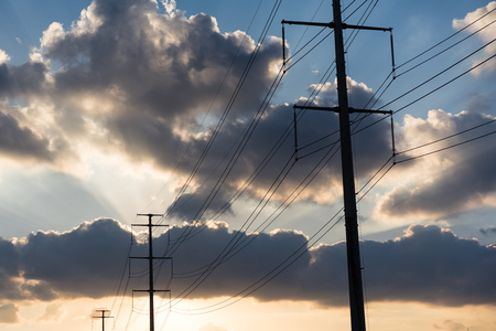 Telegraph Poleの写真素材