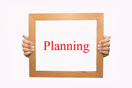 Writing Planning concept の写真素材