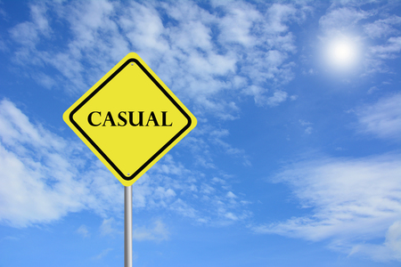 Write signs a casual concept.の写真素材
