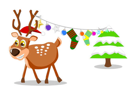 Reindeerのイラスト素材