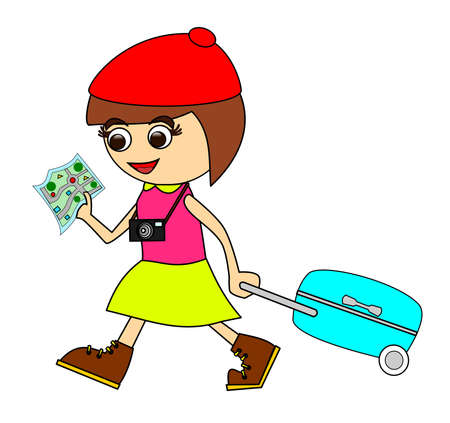 Touristのイラスト素材