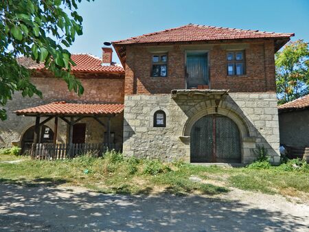 Old stone house in a rural area of eastern Serbia.のeditorial素材