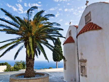 Preveli monastery is one of those famous places with it s part in a history of christianity and European civilizationの写真素材