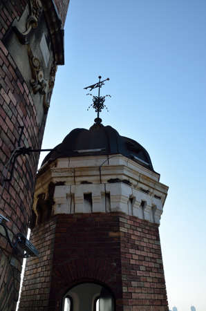 A vane on Gardo? tower in Zemun, Belgrade, Serbia