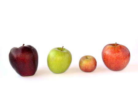 Four different apples - respect differences