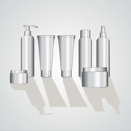 cosmetic setのイラスト素材